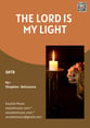 The Lord Is My Light SATB choral sheet music cover